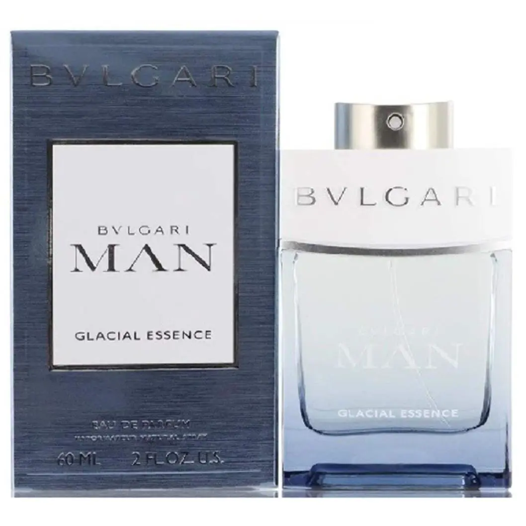 Bvlgari Man Glacial Essence For Men Cologne 2.0 Oz 60 ml Edp Spray