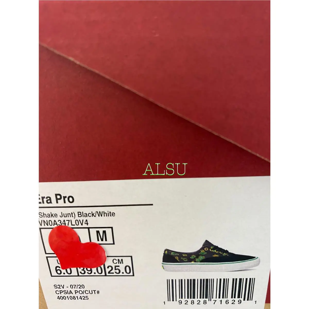 Vans shoes - VANS Era - Era - VN0A347LOV4 - Black 16