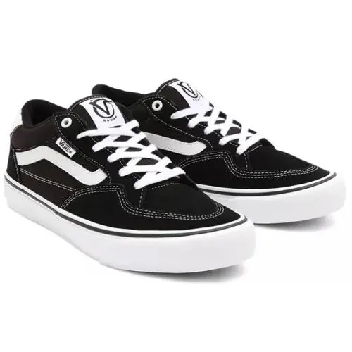 Vans shoes - Vans Rowan 2 Black/White - Rowan - VN0A2Z3IBA2 - Black, Manufacturer: Black/White 1