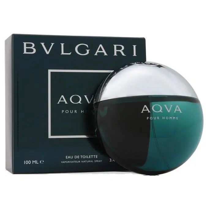 Bvlgari Aqva Pour Homme For Men Eau De Toilette 3.4 oz 100 ml Edt Spray