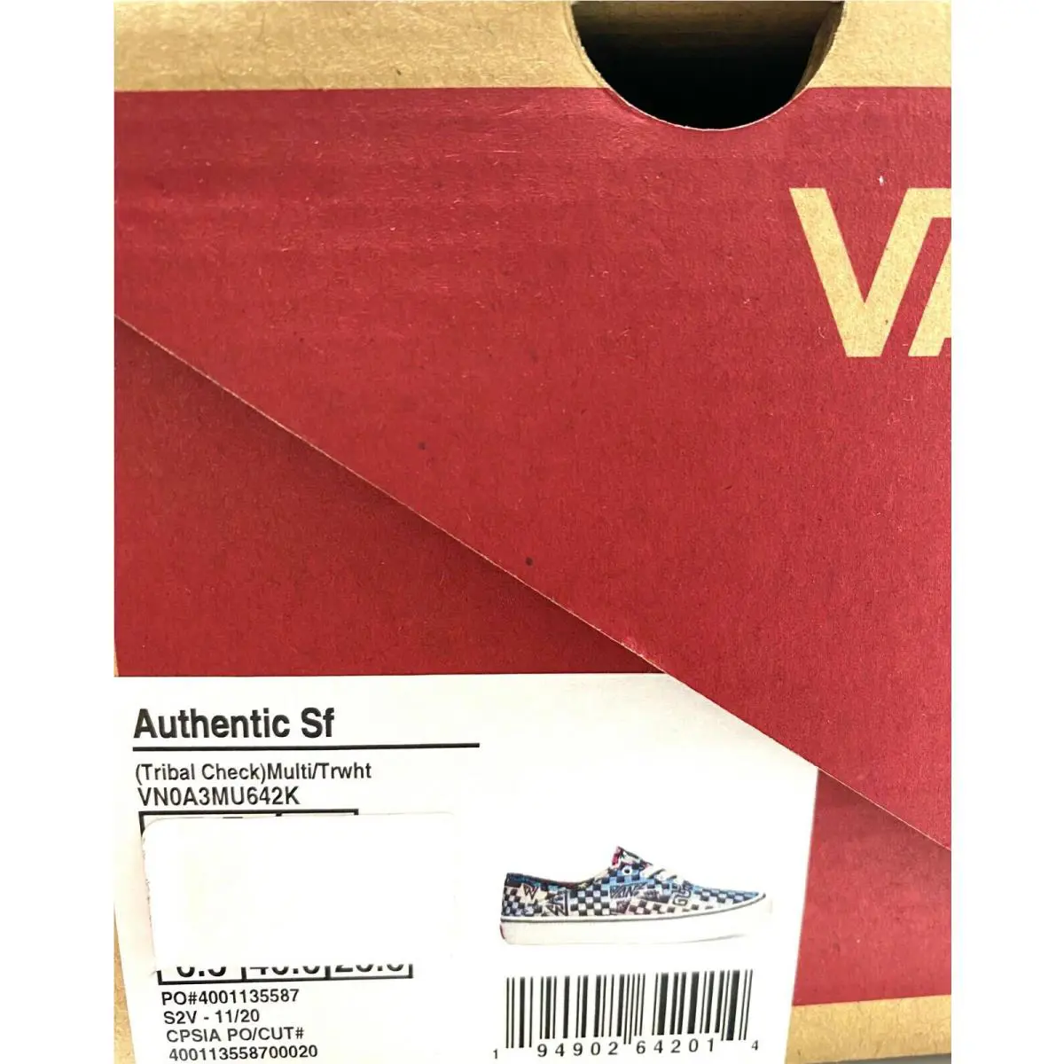 Vans shoes - VN0A3MU642K - VN0A3MU642K - Multicolor 20