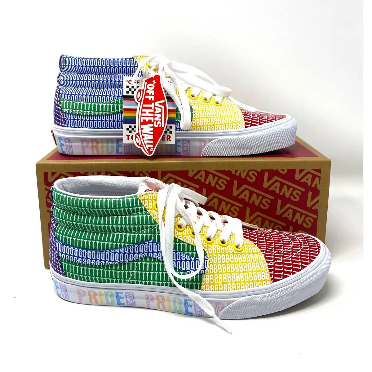 Vans shoes - VANS Sk8-Mid - VN0A3WM33WJ - Multicolor 0