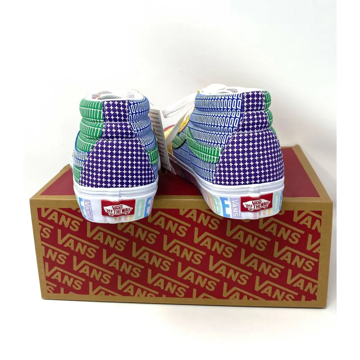 Vans shoes - VANS Sk8-Mid - VN0A3WM33WJ - Multicolor 4