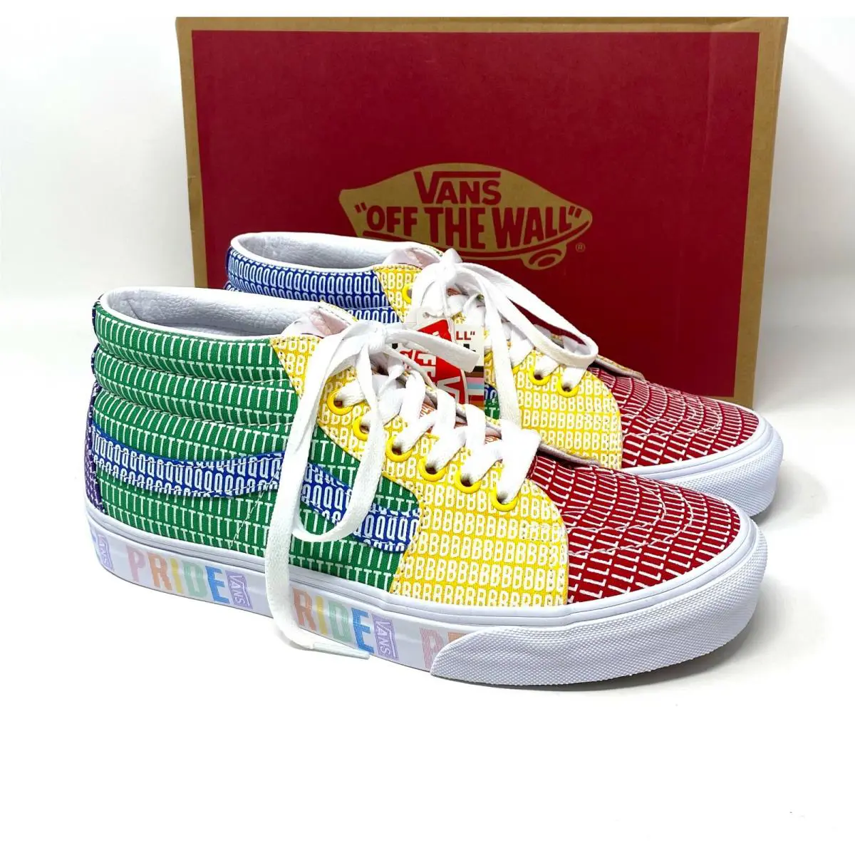 Vans shoes - VANS Sk8-Mid - VN0A3WM33WJ - Multicolor 5