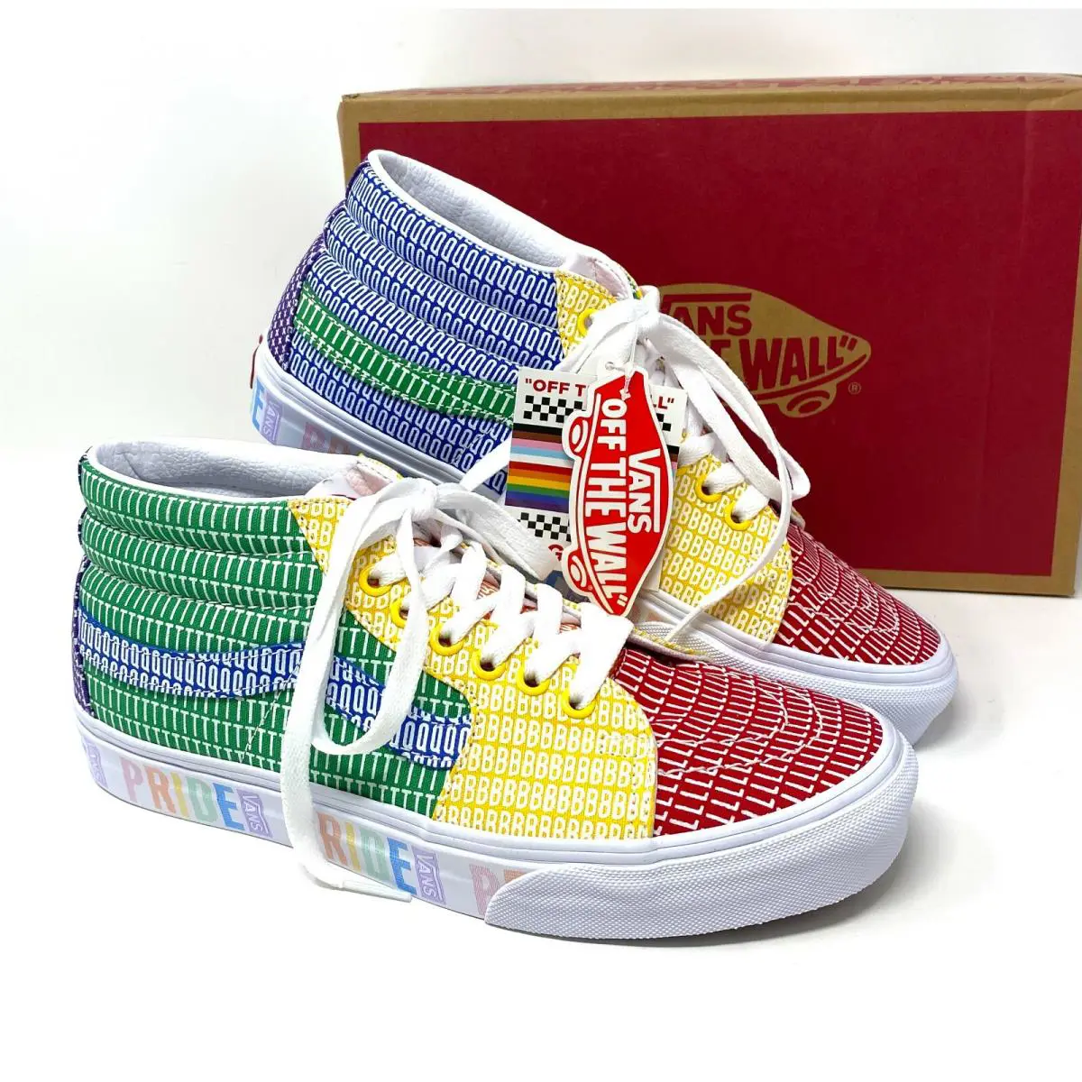 Vans shoes - VANS Sk8-Mid - VN0A3WM33WJ - Multicolor 11