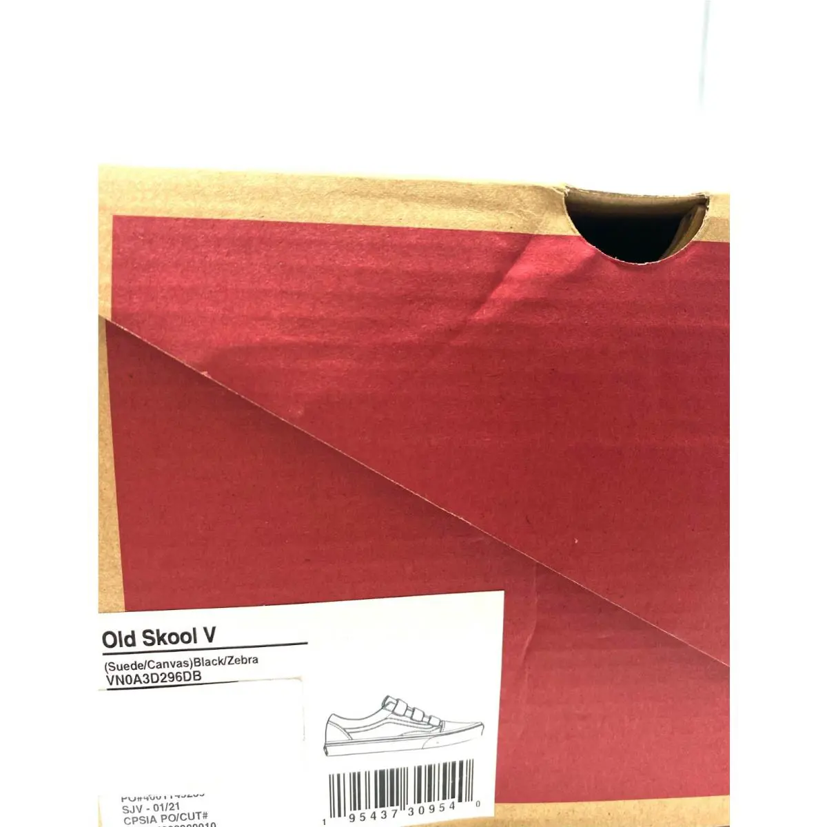 Vans shoes - VANS Old Skool V - Old Skool - VN0A3D296DB - Black 9