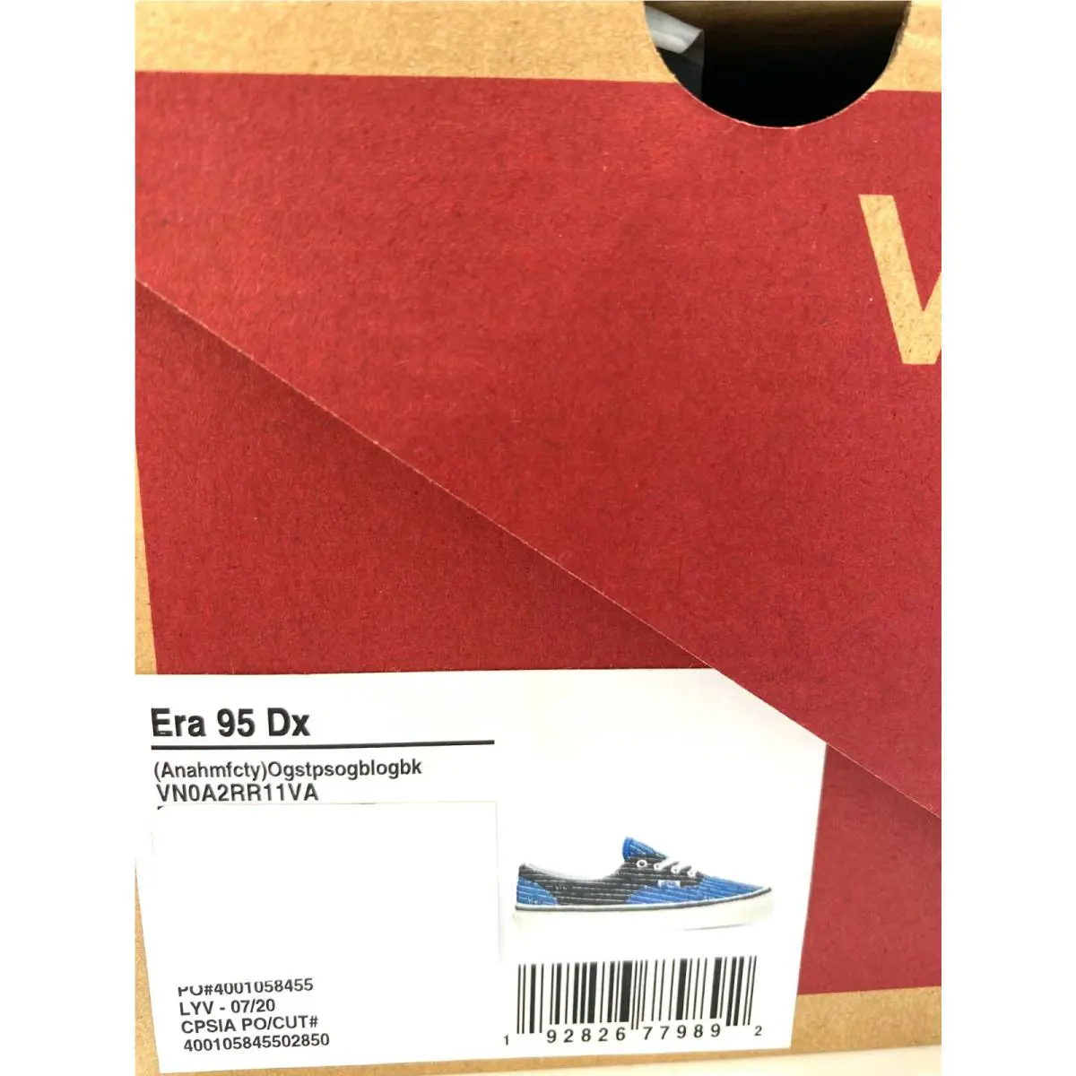 Vans shoes - VANS Era - Era - VN0A2RR11VA - Blue 7