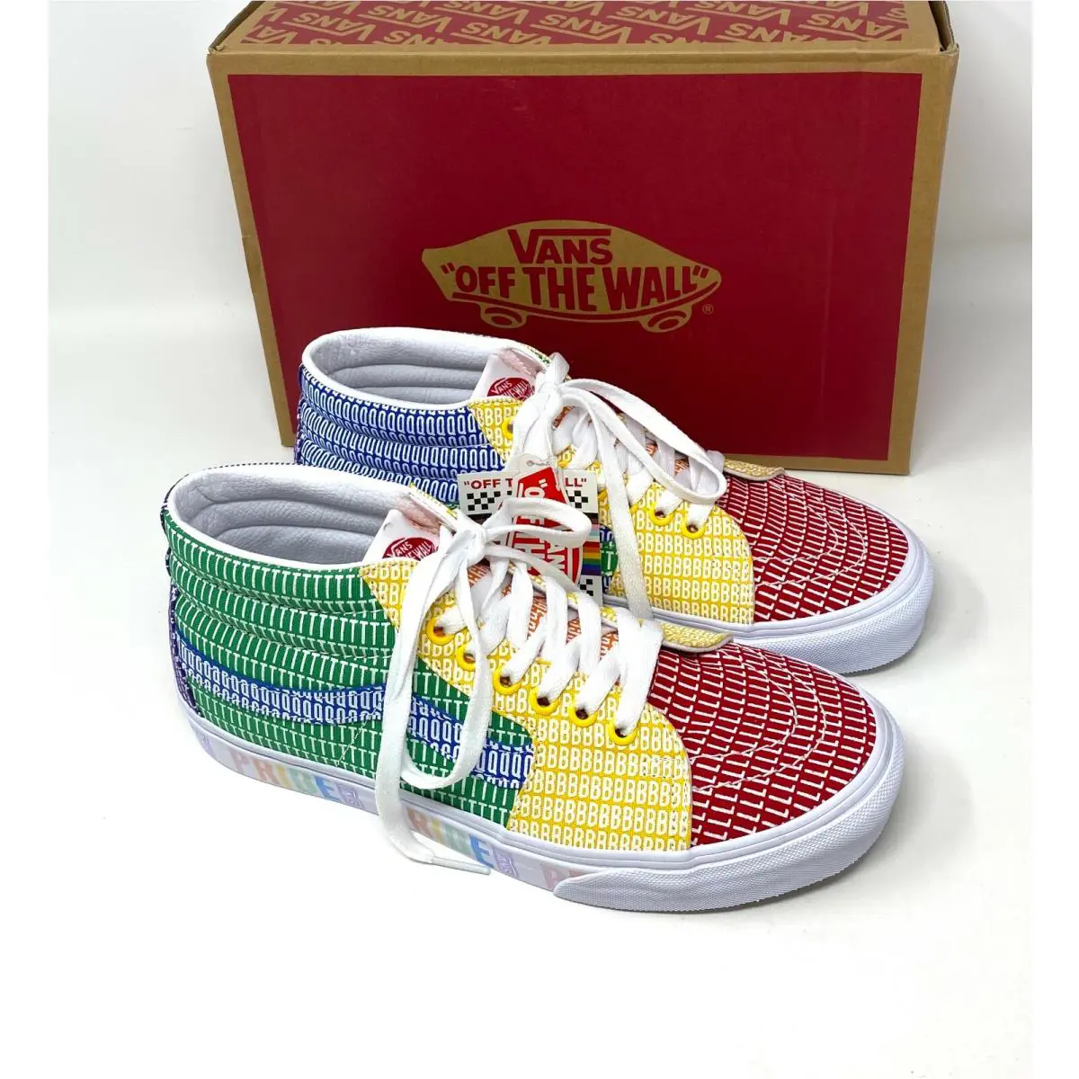 Vans shoes - VANS Sk8-Mid - VN0A3WM33WJ - Multicolor 5