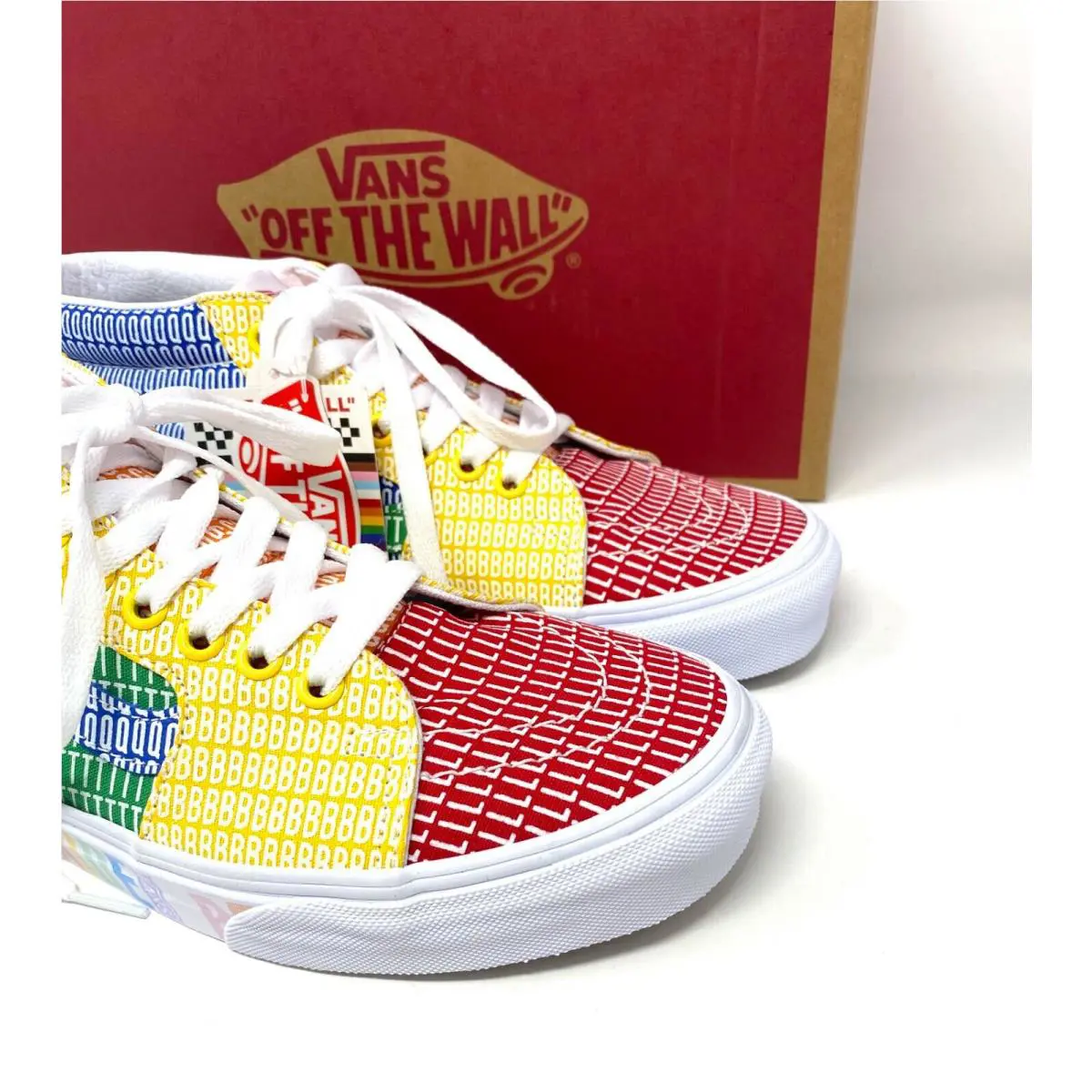 Vans shoes - VANS Sk8-Mid - VN0A3WM33WJ - Multicolor 6