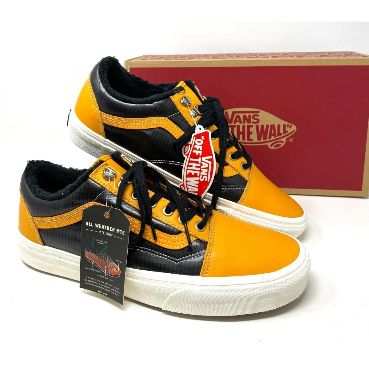 Vans shoes - VANS Old Skool MTE - Old Skool MTE - VN0A348F2NF - Black/Yellow, Manufacturer: Black/Yellow 9