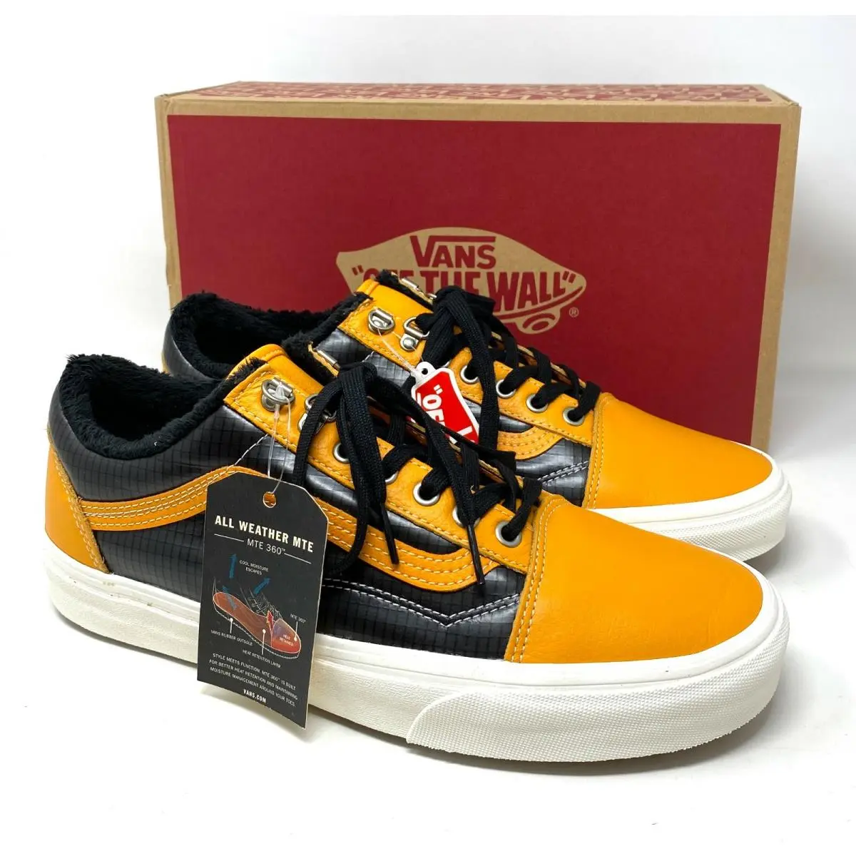 Vans shoes - VANS Old Skool MTE - Old Skool MTE - VN0A348F2NF - Black/Yellow, Manufacturer: Black/Yellow 10