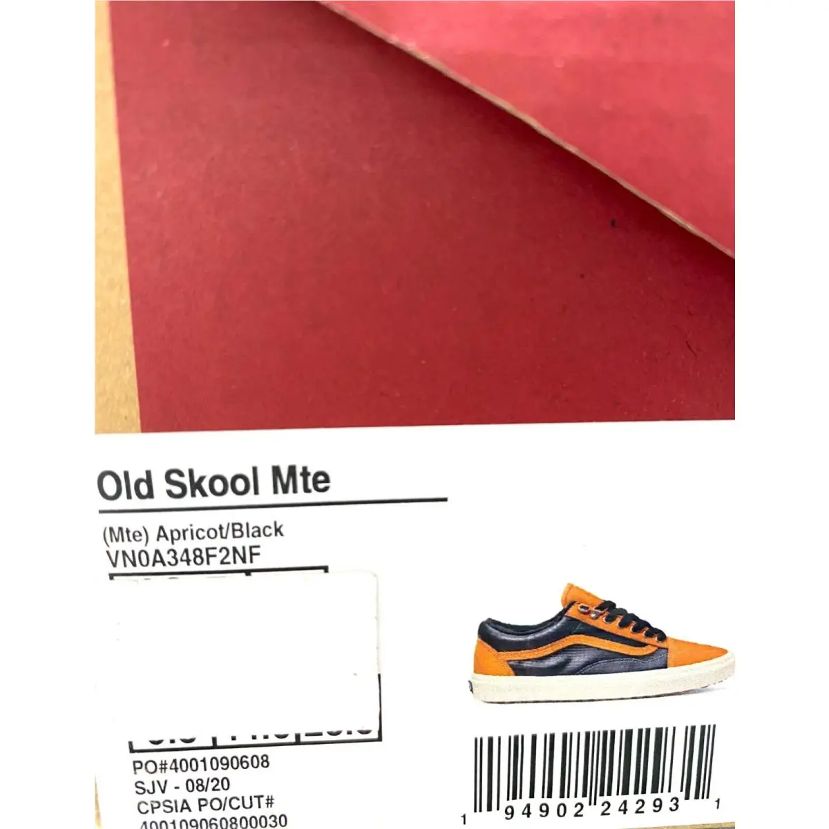 Vans shoes - VANS Old Skool MTE - Old Skool MTE - VN0A348F2NF - Black/Yellow, Manufacturer: Black/Yellow 18