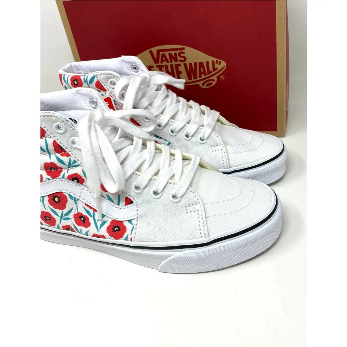 Vans shoes - VN0A5HXV891 - VN0A5HXV891 - WhiteRed 6