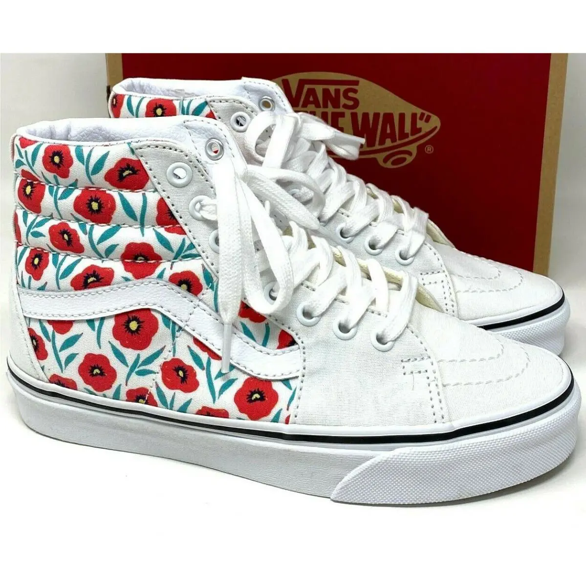 Vans shoes - VN0A5HXV891 - VN0A5HXV891 - WhiteRed 8