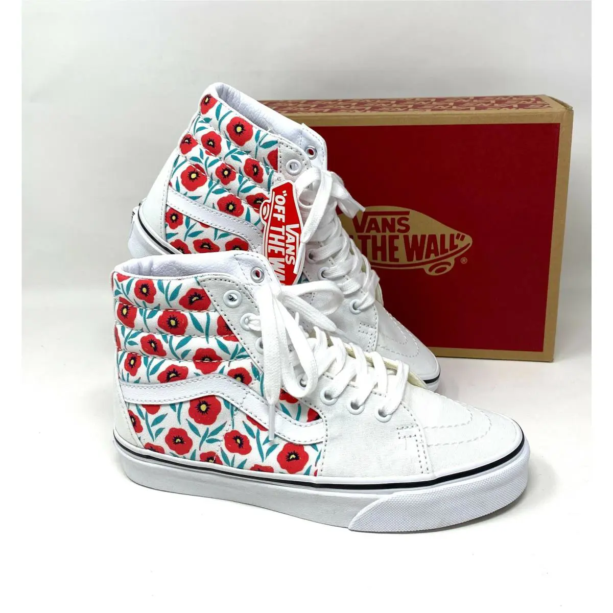 Vans shoes - VN0A5HXV891 - VN0A5HXV891 - WhiteRed 12