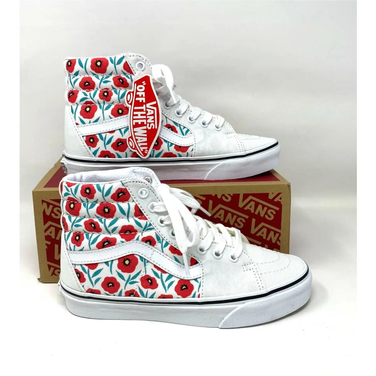 Vans shoes - VN0A5HXV891 - VN0A5HXV891 - WhiteRed 13