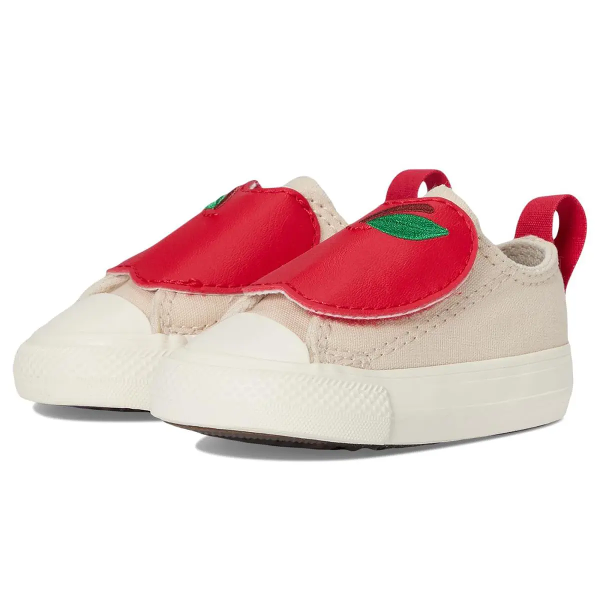 Converse Kids Chuck Taylor All Star Apples Easy On Infant/toddler - Light Dune/Red/Egret