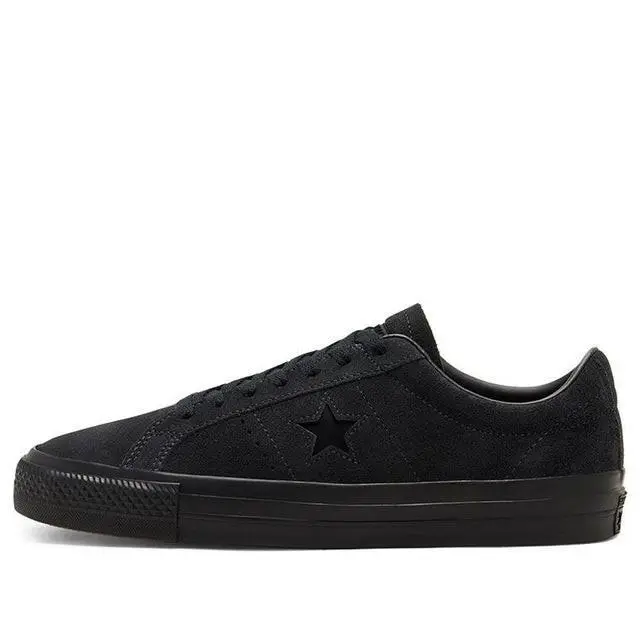Unisex Converse Cons One Star Pro Ox B/b/b 166839C - Black/Black/Black