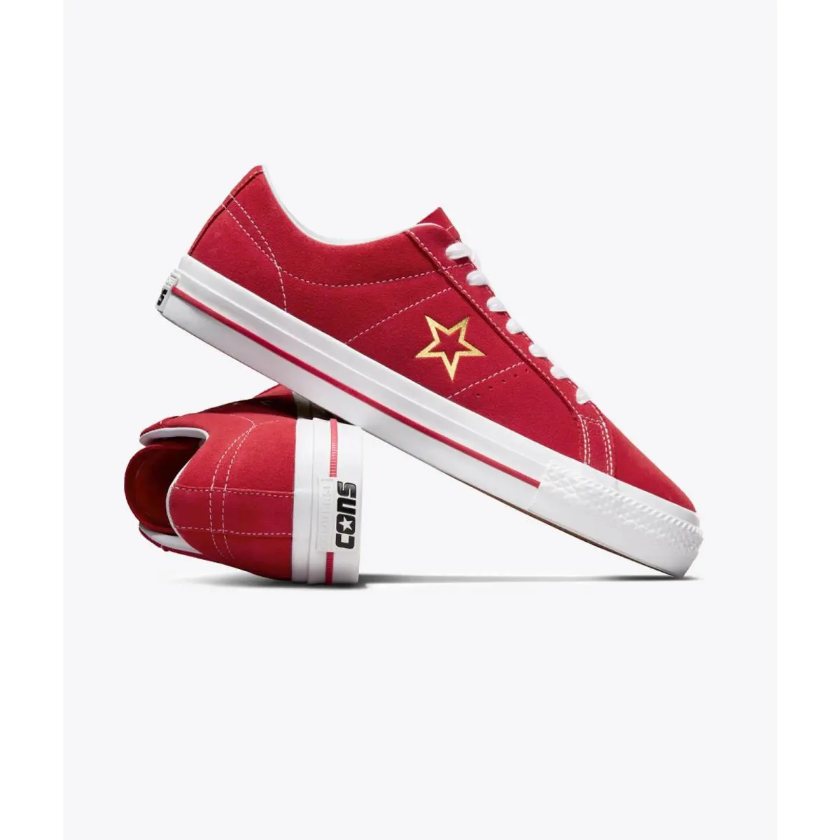 Converse shoes - Converse One Star Pro - One Star Pro - A07898c - Blue, s: LT Blue/White/Gold -A06647C 12