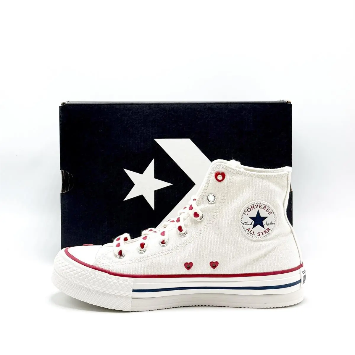 Converse shoes - Converse Chuck Taylor All Star Lift - White 4