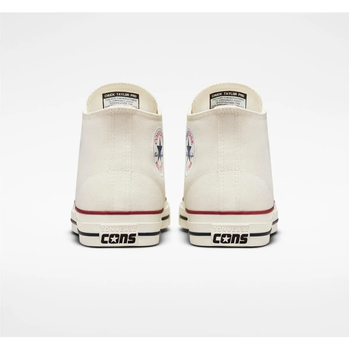 Converse shoes - Converse Chuck Taylor All Star Mid - Egret/Red/Clematis Blue 3