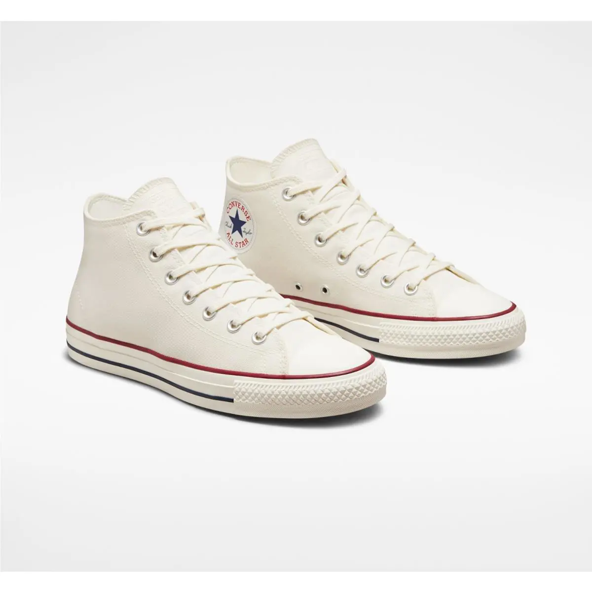 Converse shoes - Converse Chuck Taylor All Star Mid - Egret/Red/Clematis Blue 5