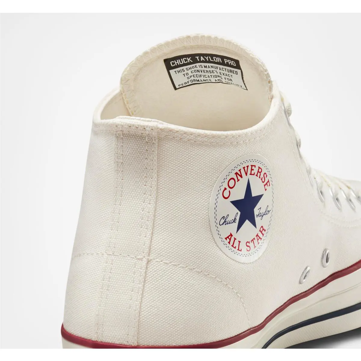 Converse shoes - Converse Chuck Taylor All Star Mid - Egret/Red/Clematis Blue 12