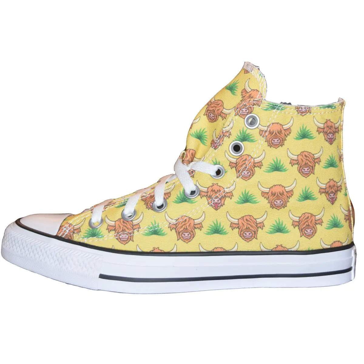 Converse shoes - Converse Chuck Taylor All Star Hi - Highland Cow/White 2