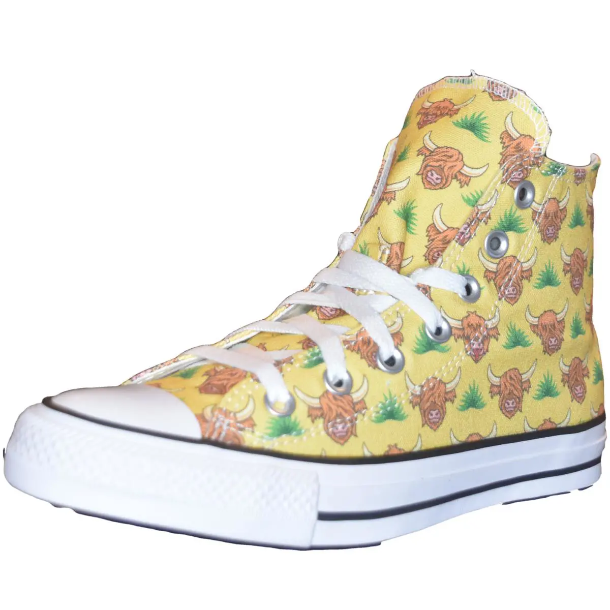 Converse shoes - Converse Chuck Taylor All Star Hi - Highland Cow/White 3