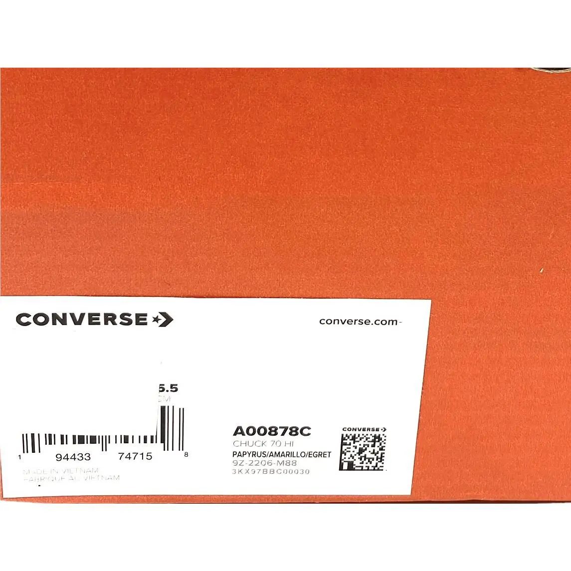 Converse shoes - Converse Chuck 70 - Chuck - A00878C - Beige 7
