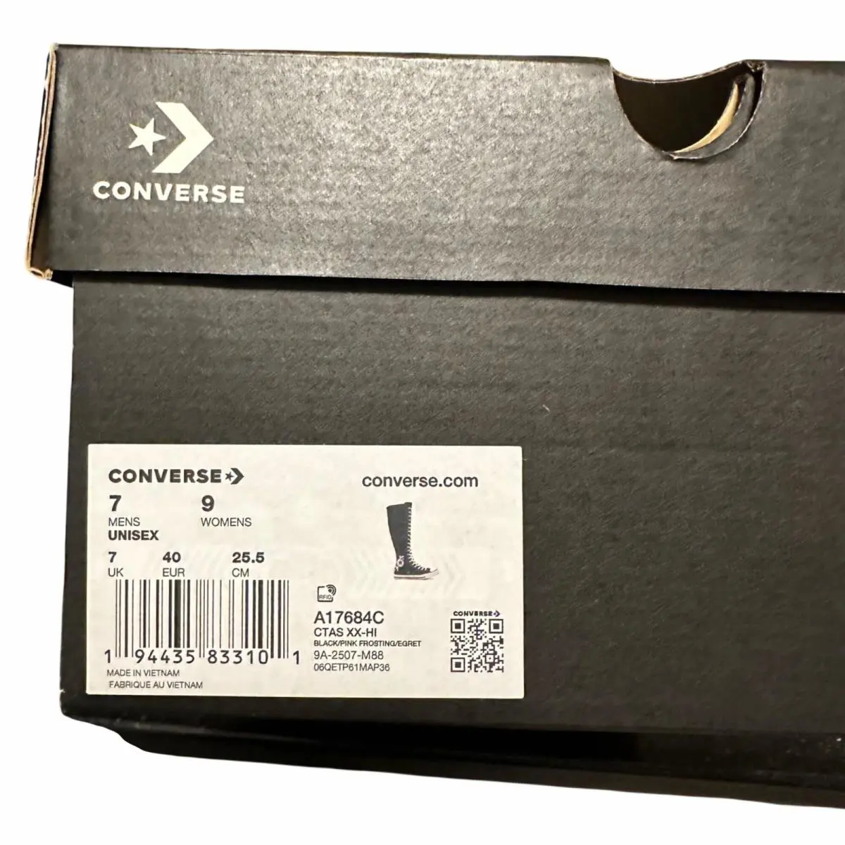 Converse shoes - All Star - All Star - A17684C - Black (UPC: 194435832982) 8
