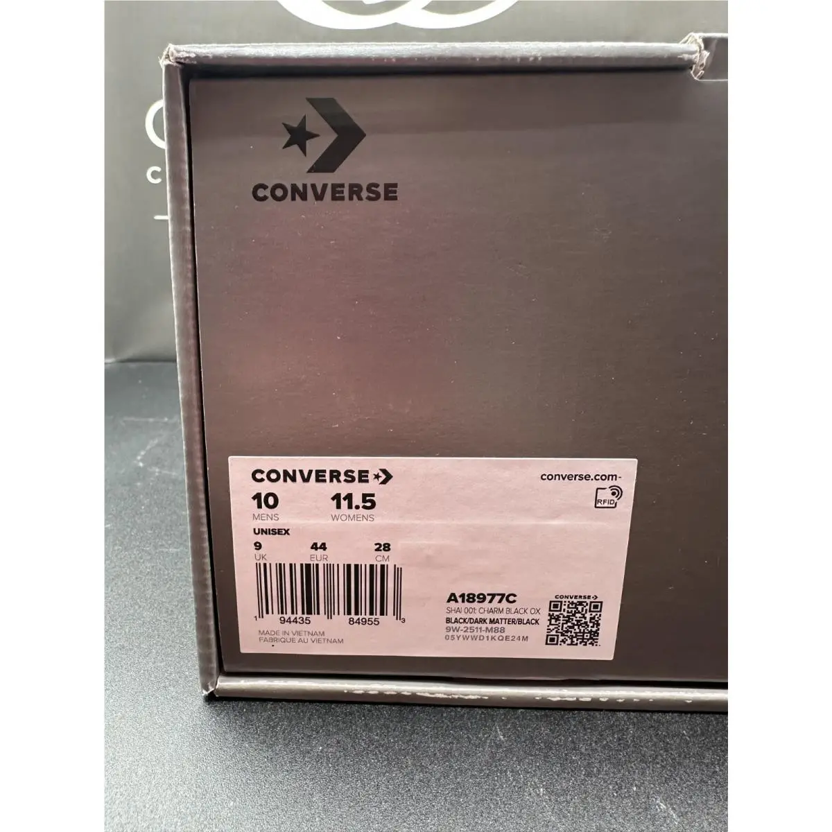 Converse shoes - Converse SHAI 001 - SHAI - A18977C - Black 6