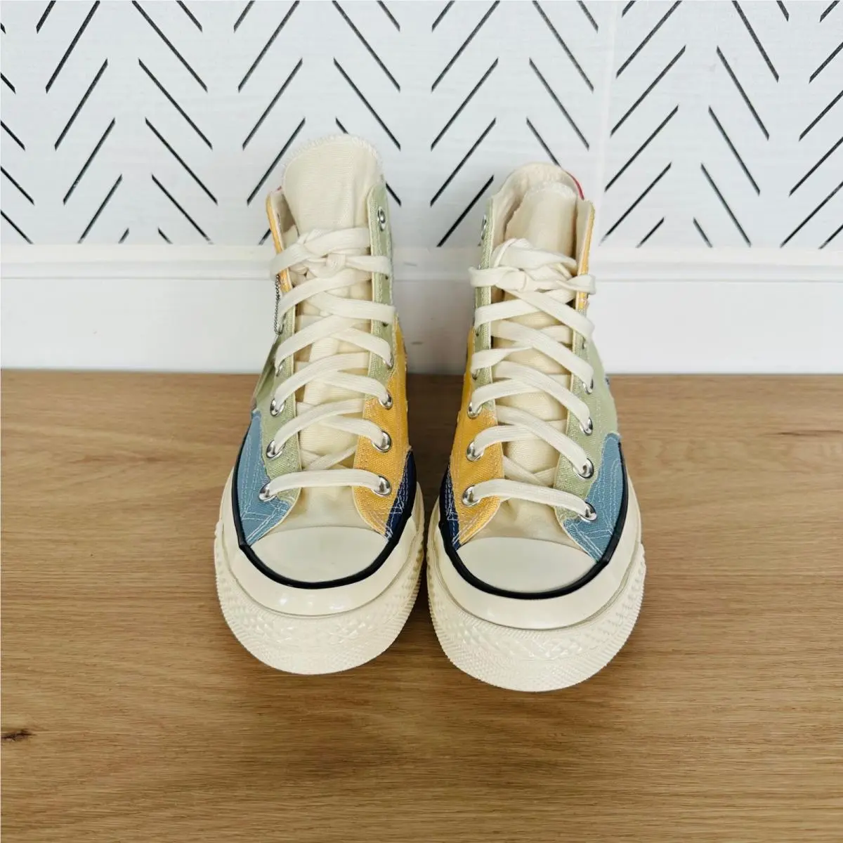 Converse shoes - Chuck 70 HI Crafted Patchwork - A03292C - Red (UPC: 194433686426) 3