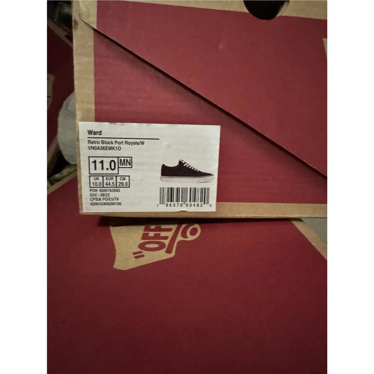 Vans shoes - VANS Ward - Ward - VN0A36EMK10 - Multicolor 11