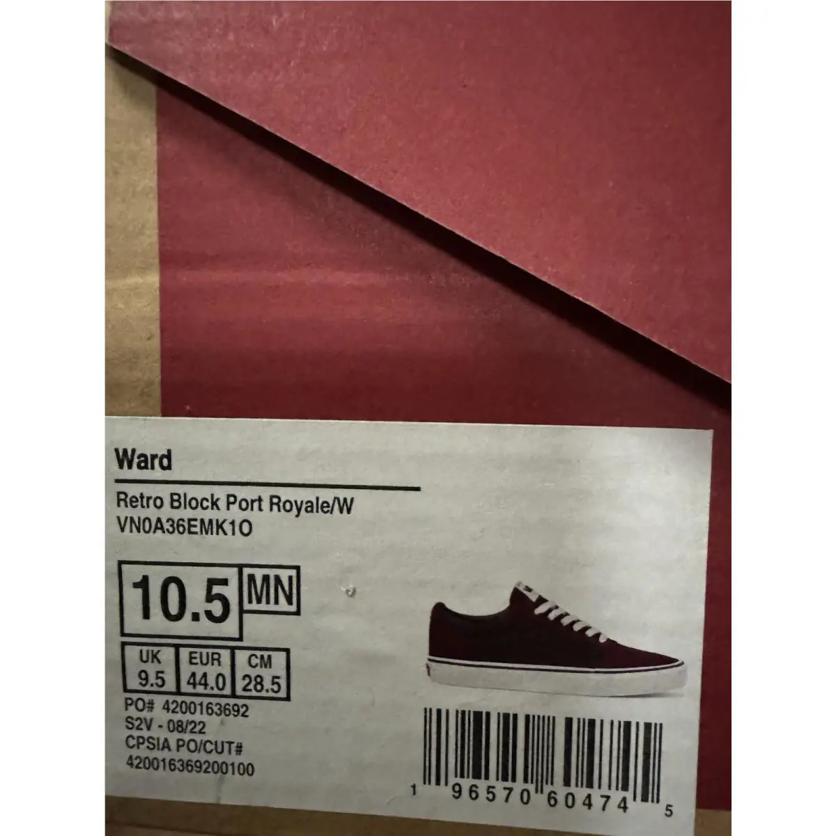 Vans shoes - VANS Ward - Ward - VN0A36EMK10 - Multicolor 12