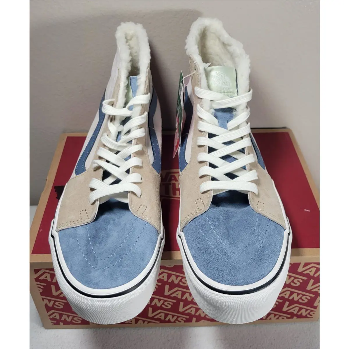 Vans shoes - VANS Sk8-Hi Tapered Pig Suede - VN0A7Q5PMUL - Multicolor, Manufacturer: Tie Dye, Multicolor (UPC: 196570672010) 3