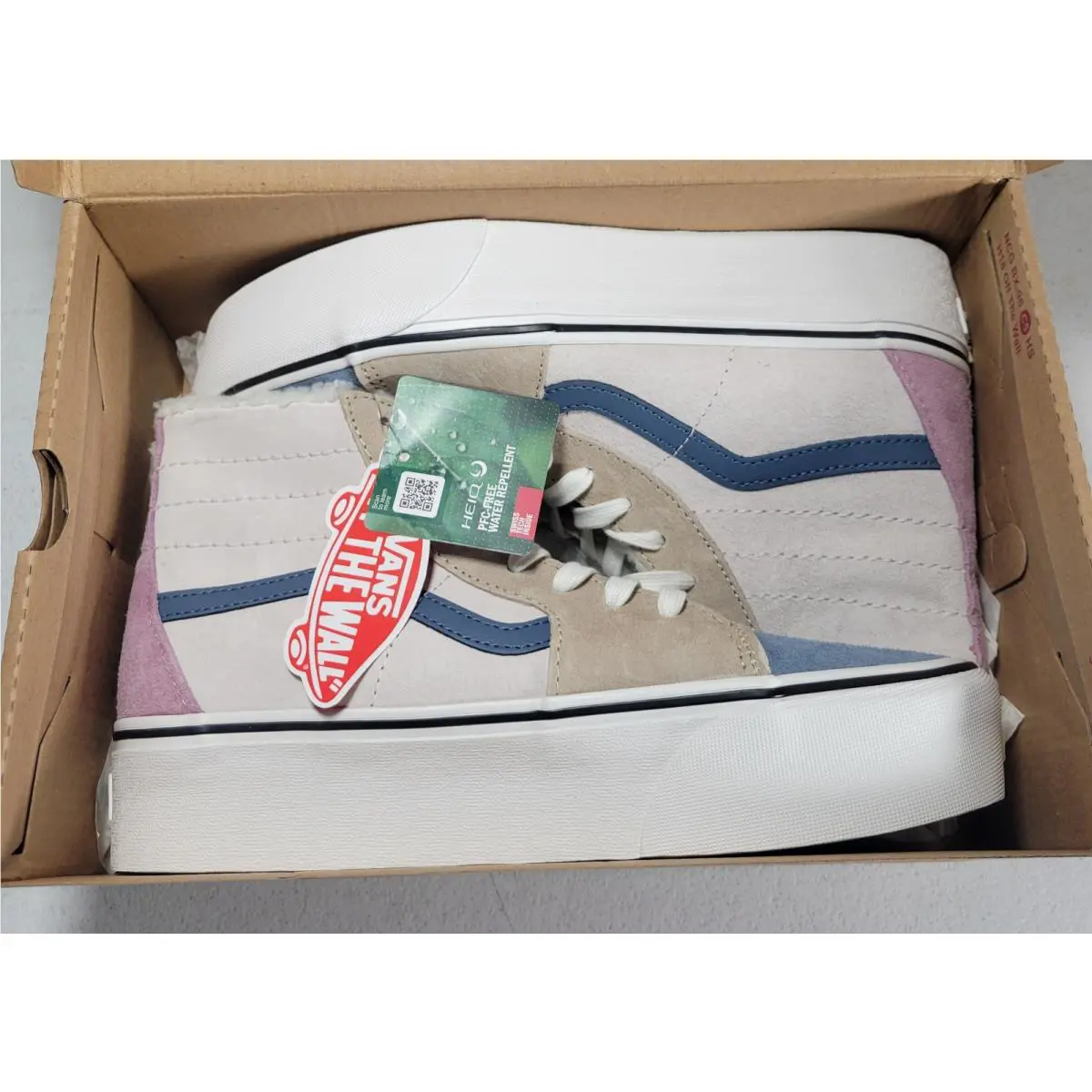 Vans shoes - VANS Sk8-Hi Tapered Pig Suede - VN0A7Q5PMUL - Multicolor, Manufacturer: Tie Dye, Multicolor (UPC: 196570672010) 0