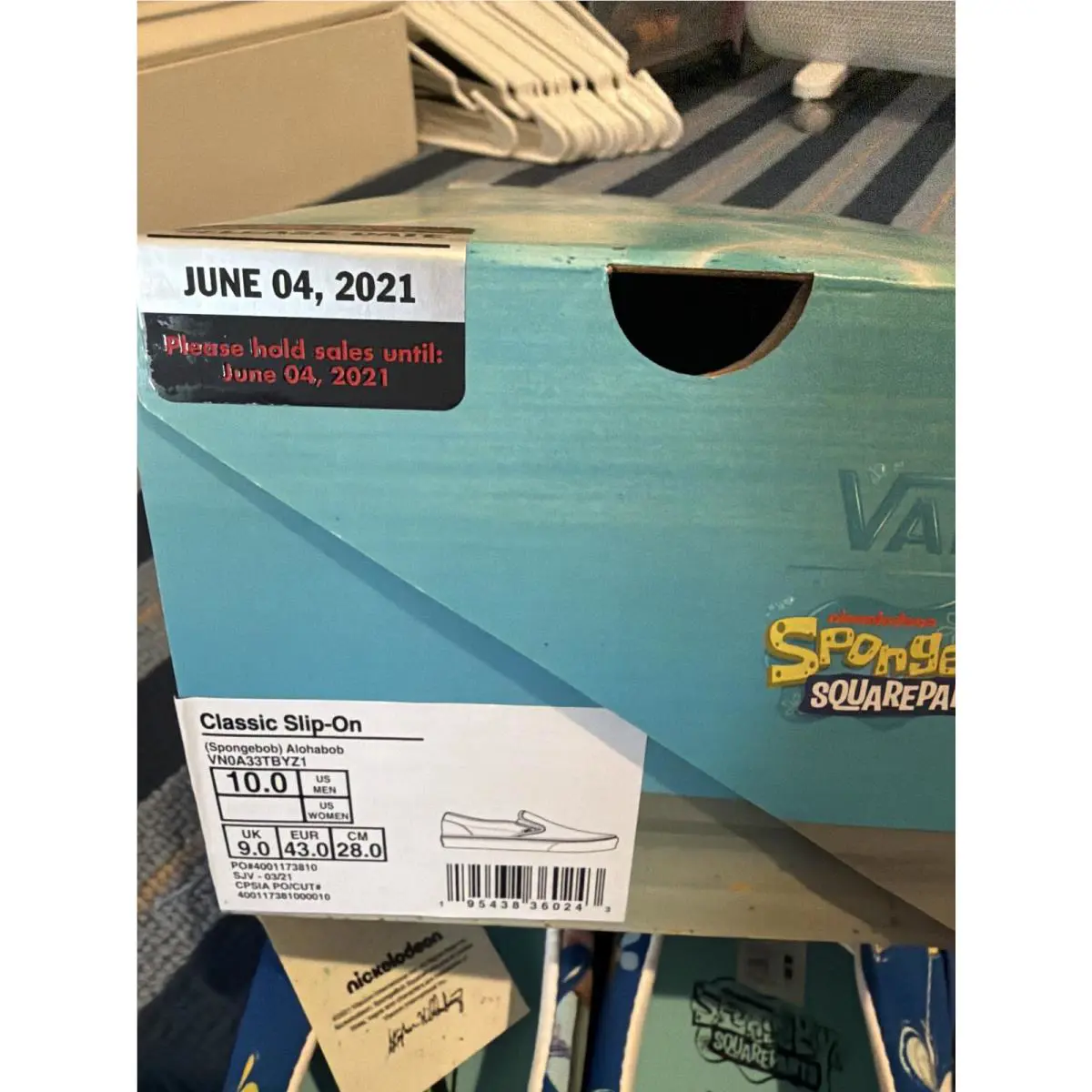 Vans shoes - Vans Spongebob Alohabob - Spongebob Alohabob - Blue 2