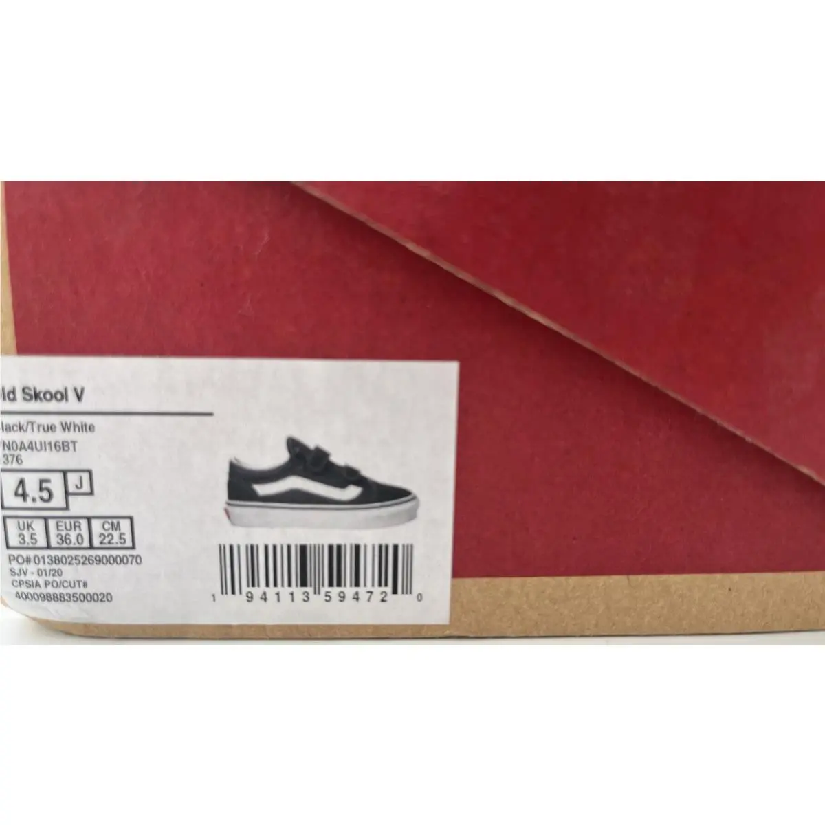 Vans shoes - VANS Old Skool - Old Skool - VN0A4UI16BT - Black 10