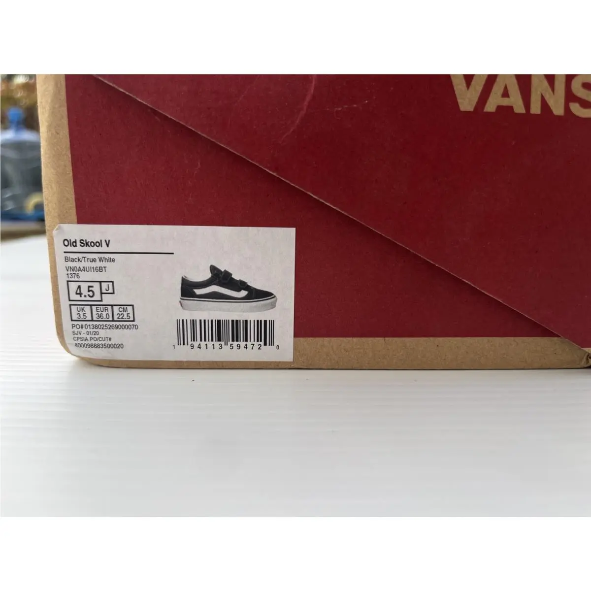 Vans shoes - VANS Old Skool - Old Skool - VN0A4UI16BT - Black 1