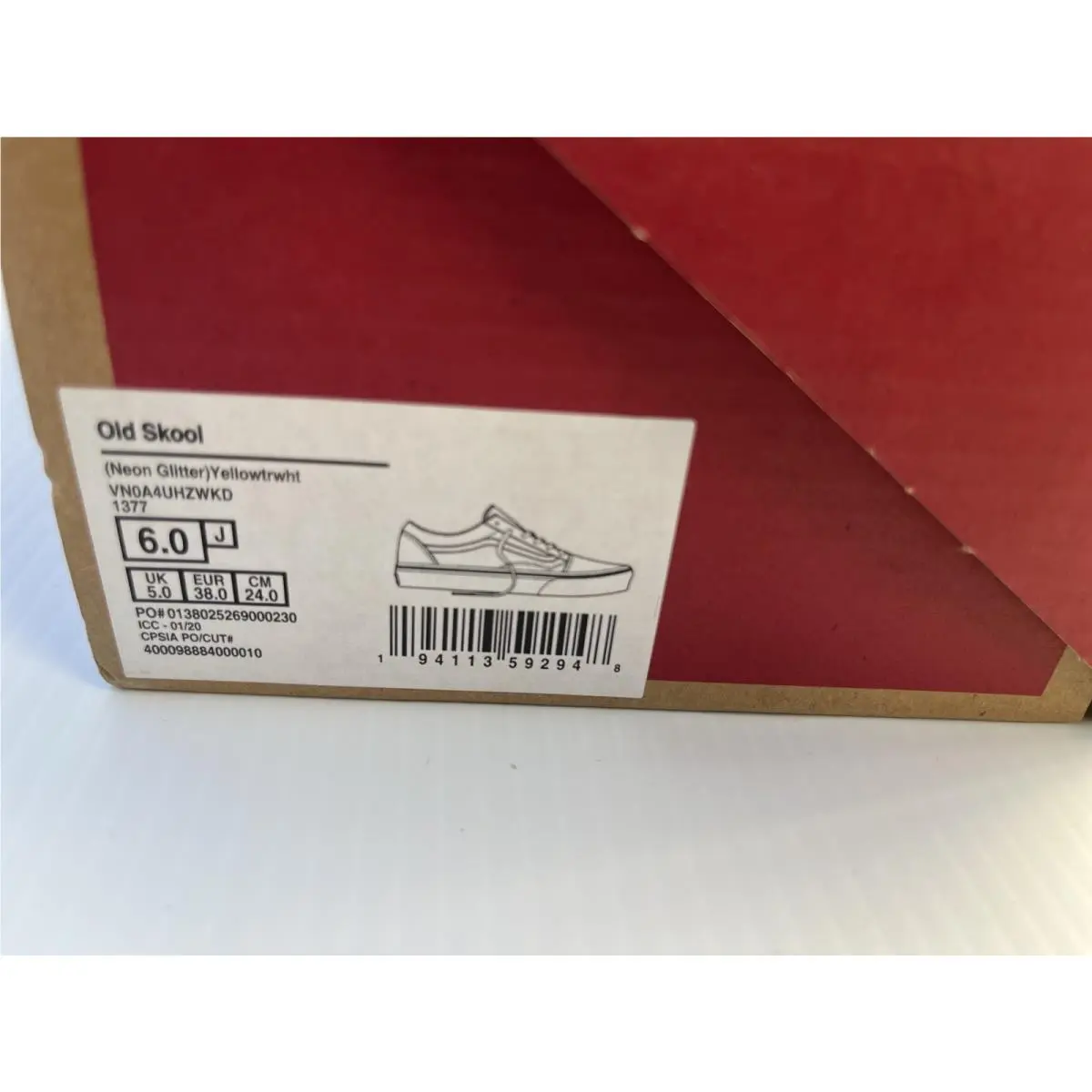 Vans shoes - VANS Old Skool - Old Skool - VN0A4UI16BT - Yellow 5