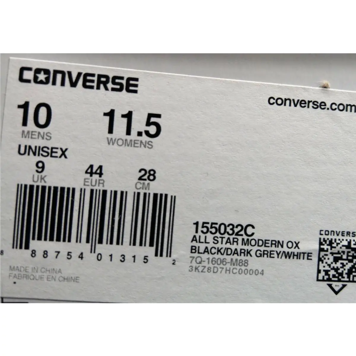 Converse shoes - Converse All-Star OX - 155032c - Black 5