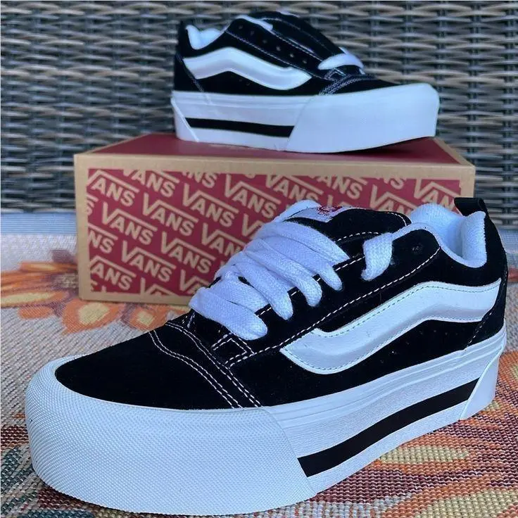 Vans shoes - VANS Knu Stack - Knu Stack - VN000CP6BA2 - Black 0