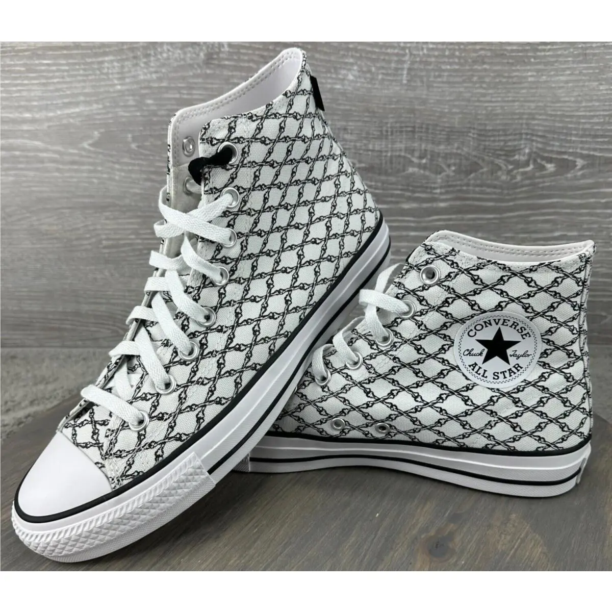Converse shoes - Converse Chuck Taylor All Star Pro Hi - A04959C - White 10
