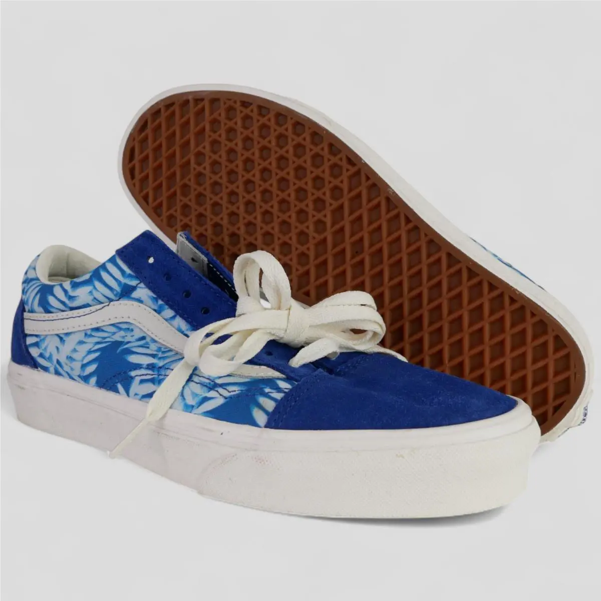 Vans shoes - VANS Old Skool Solar Floral Skate Shoe - Blue 0