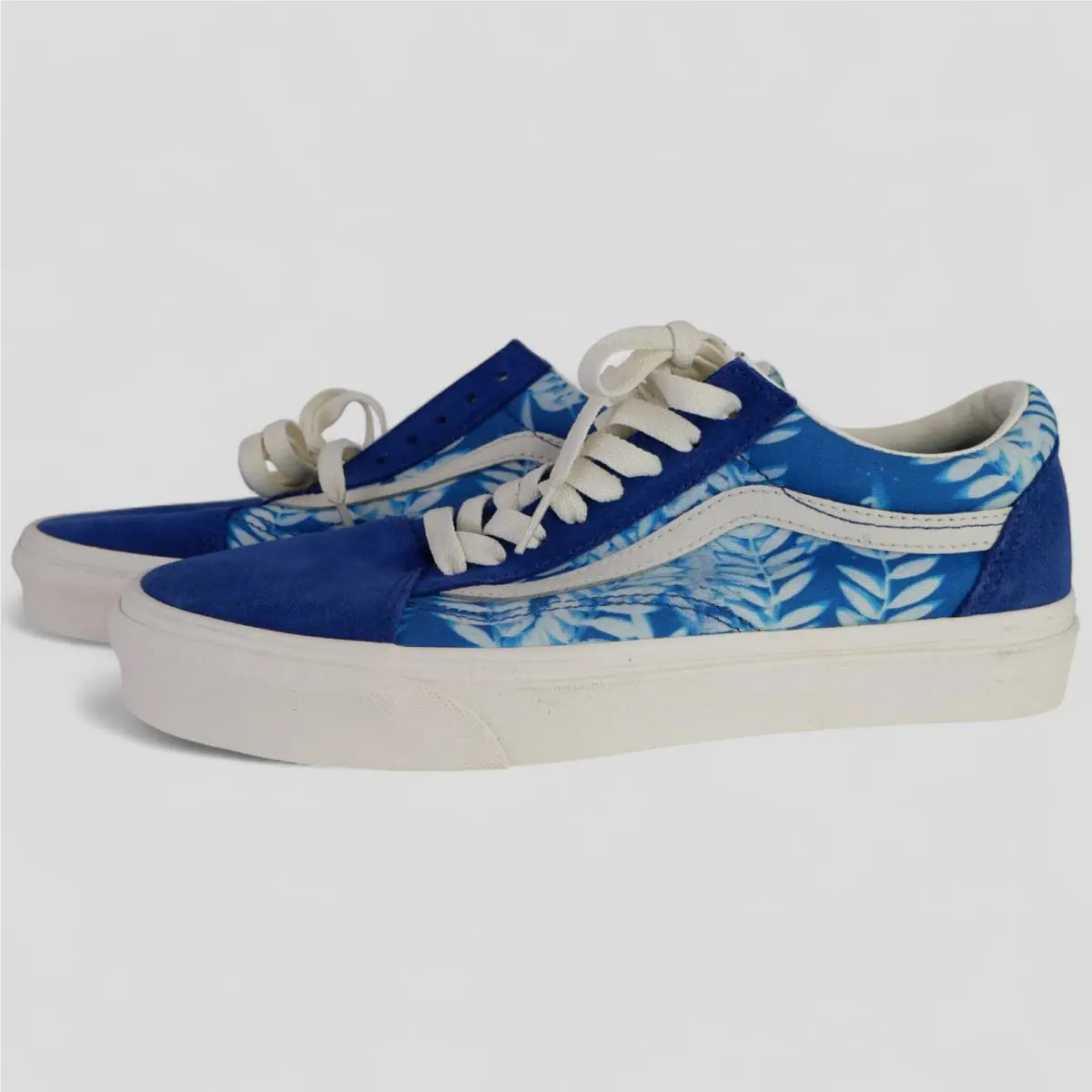 Vans shoes - VANS Old Skool Solar Floral Skate Shoe - Blue 4