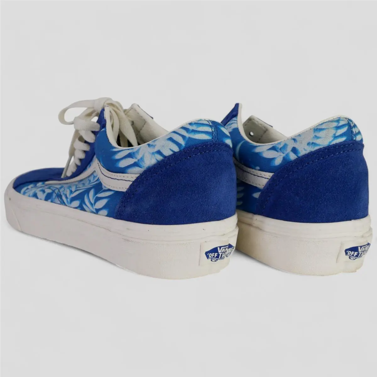 Vans shoes - VANS Old Skool Solar Floral Skate Shoe - Blue 5