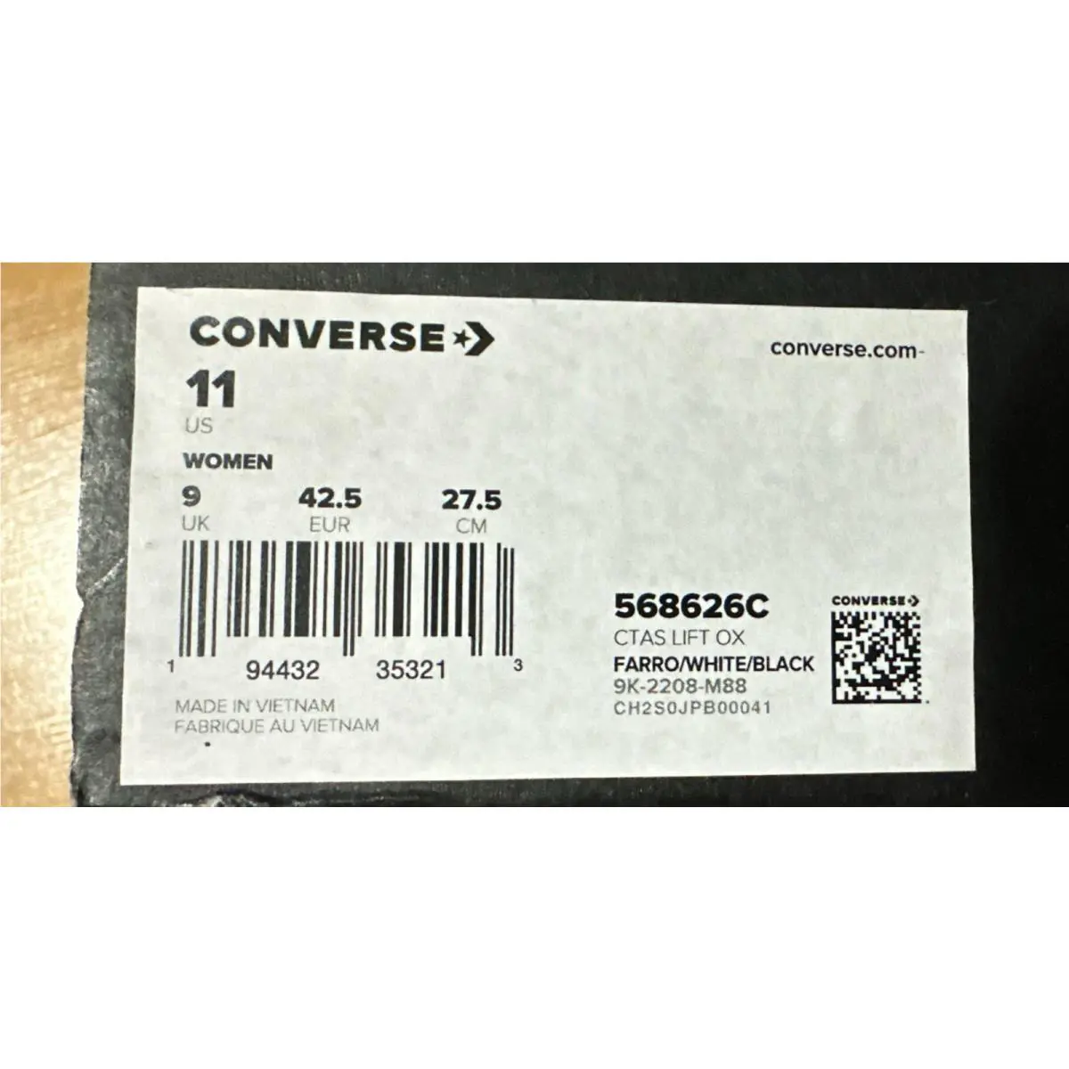 Converse shoes - Converse Chuck Taylor All Star - 568626C - Beige 6