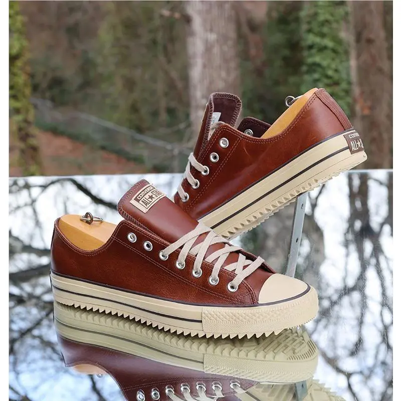 Converse shoes - Converse Chuck Taylor All Star Hollis Leather - 141969C - Brown, way: Brown (UPC: 886954129079) 1