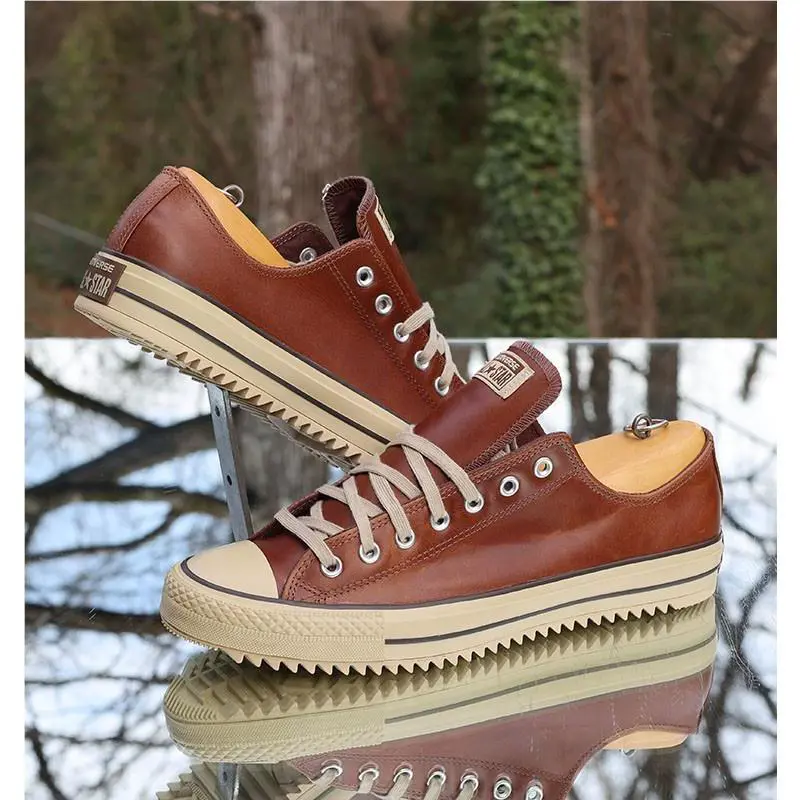 Converse shoes - Converse Chuck Taylor All Star Hollis Leather - 141969C - Brown, way: Brown (UPC: 886954129079) 2